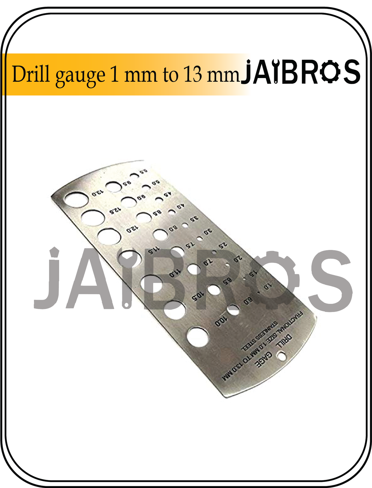 Metric Drill Gauge