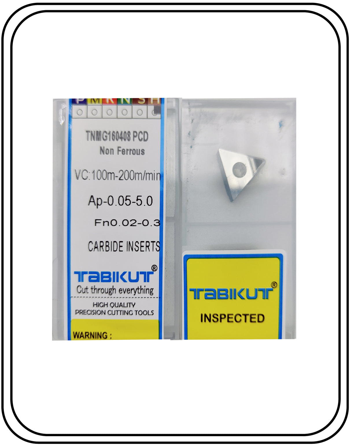 PCD insert pack of 2