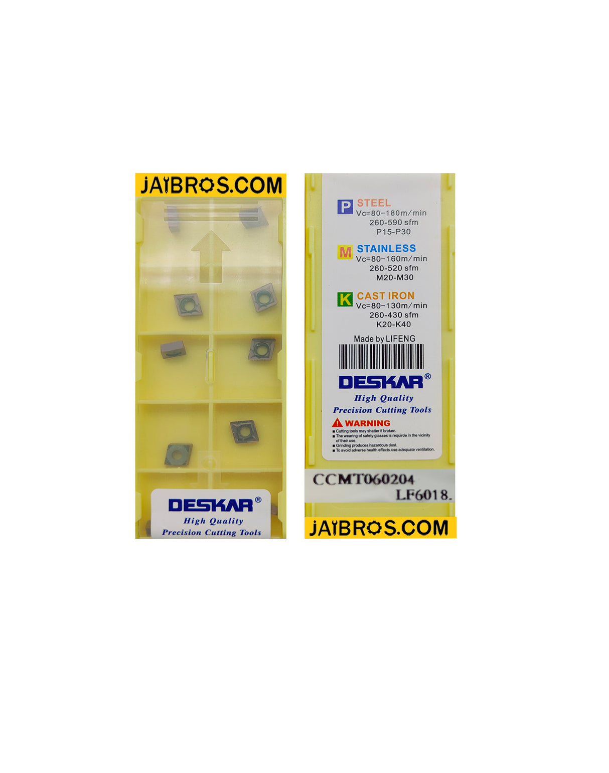 6018 carbide insert