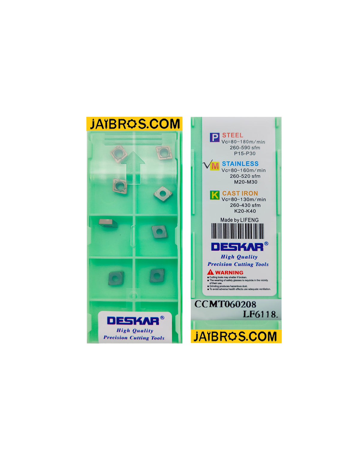 CCMT insert pack of 10