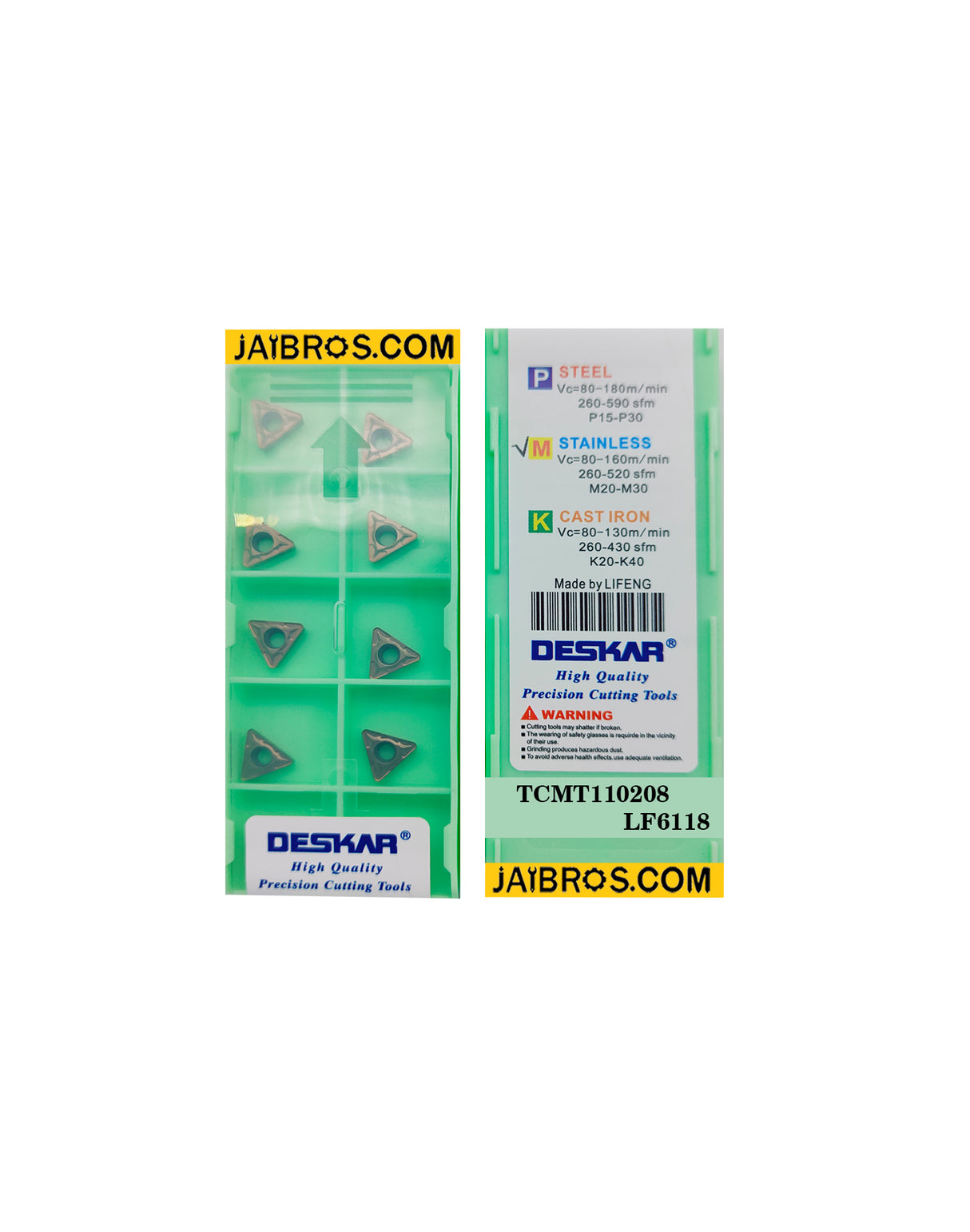 Deskar TCMT insert