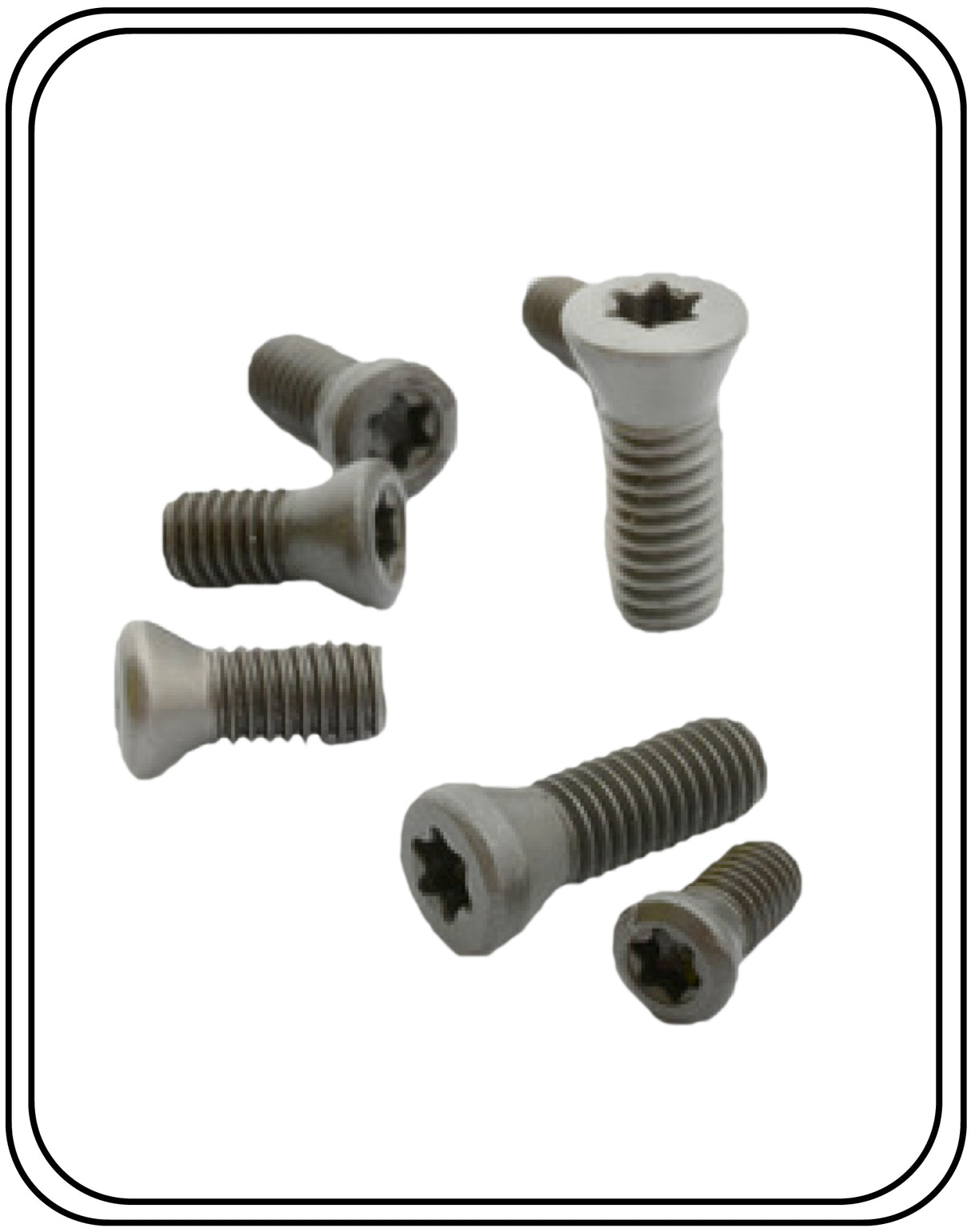 2.2x5mm torx screw for carbide insert pack of ten
