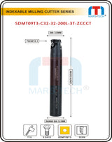 indexable endmill	