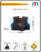 80 mm facemill	