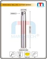 25 mm bull nose cutter	
