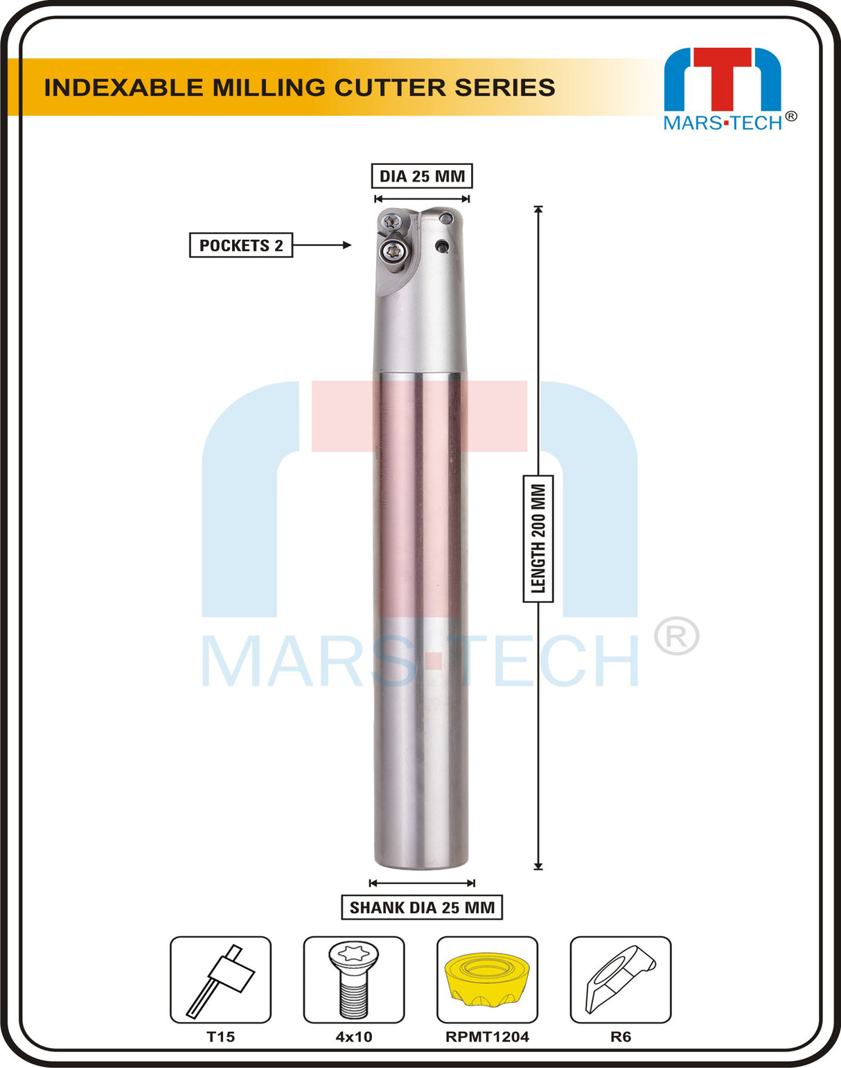 25 mm EMC bull cutter	