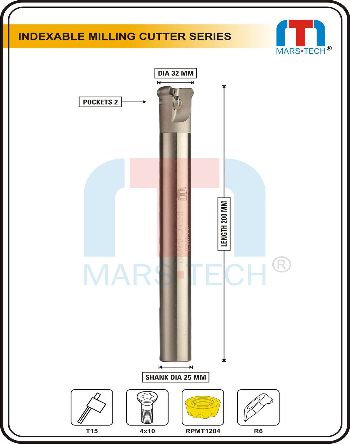 face milling cutter 32 mm	