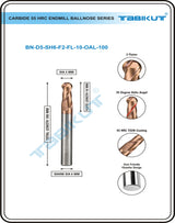 carbide ball nose end mill