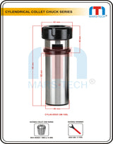 ER25UM collet chuck 100L straight shank 