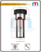 ER40UM Rego‑Fix straight shank collet chuck