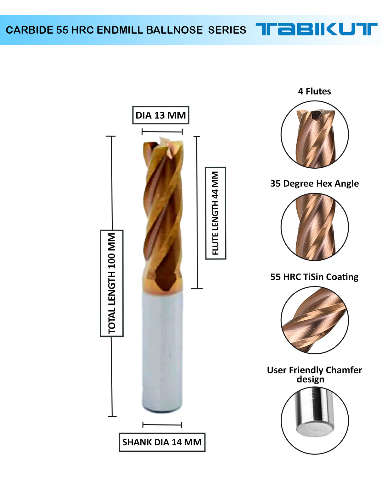 Carbide Ballnose