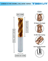 Carbide Ballnose