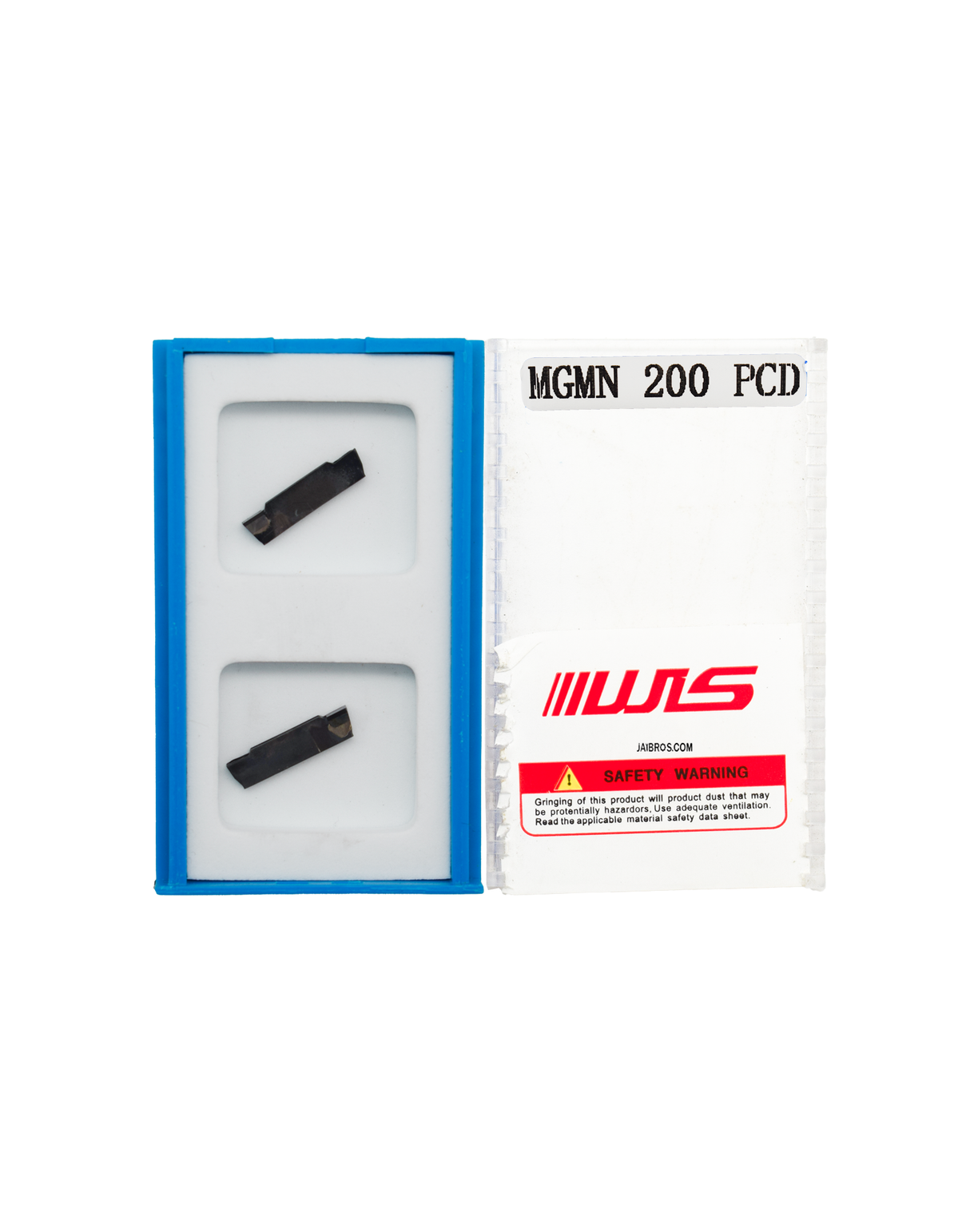 PCD grooving insert
