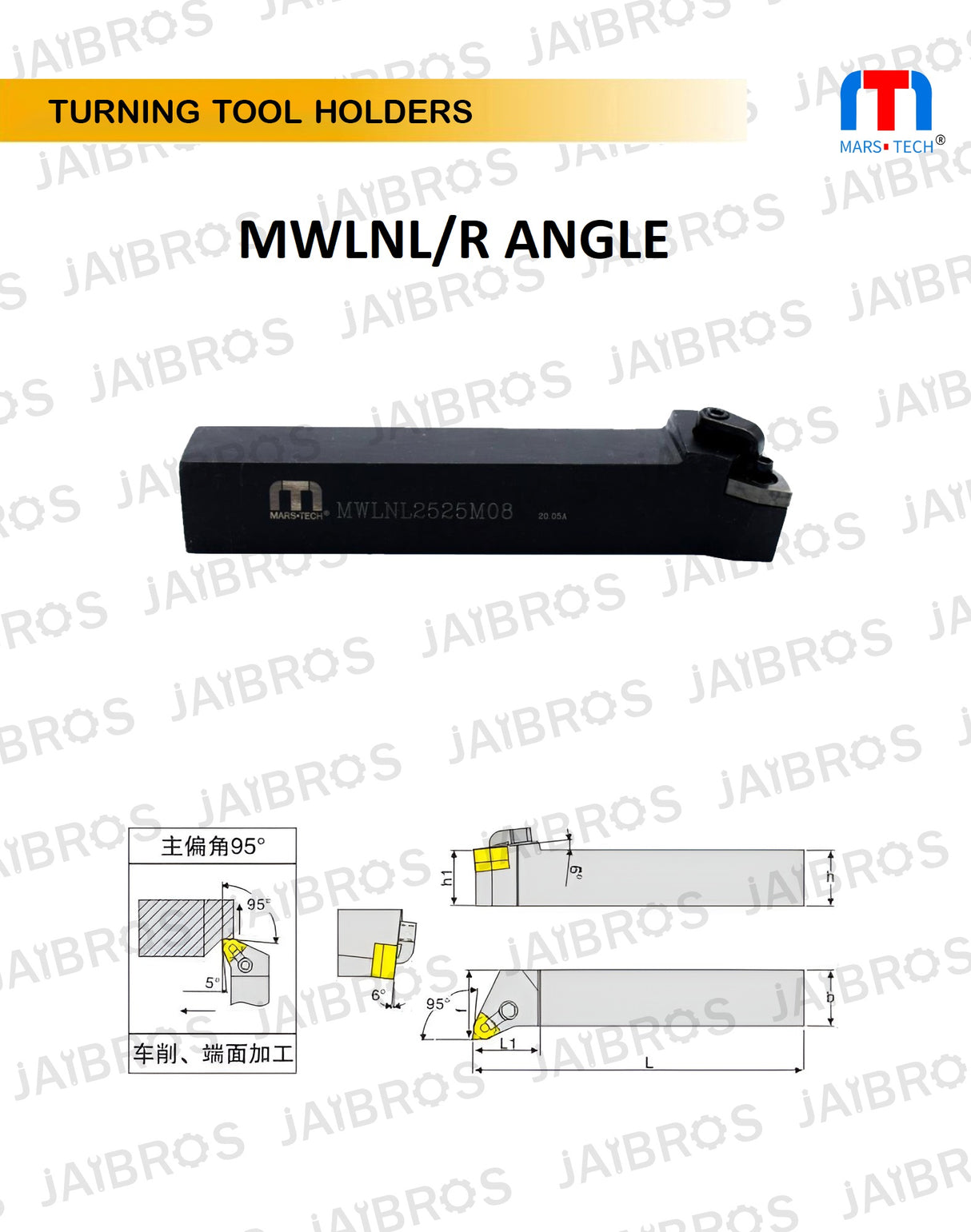MWLNL 2525 M08 holder