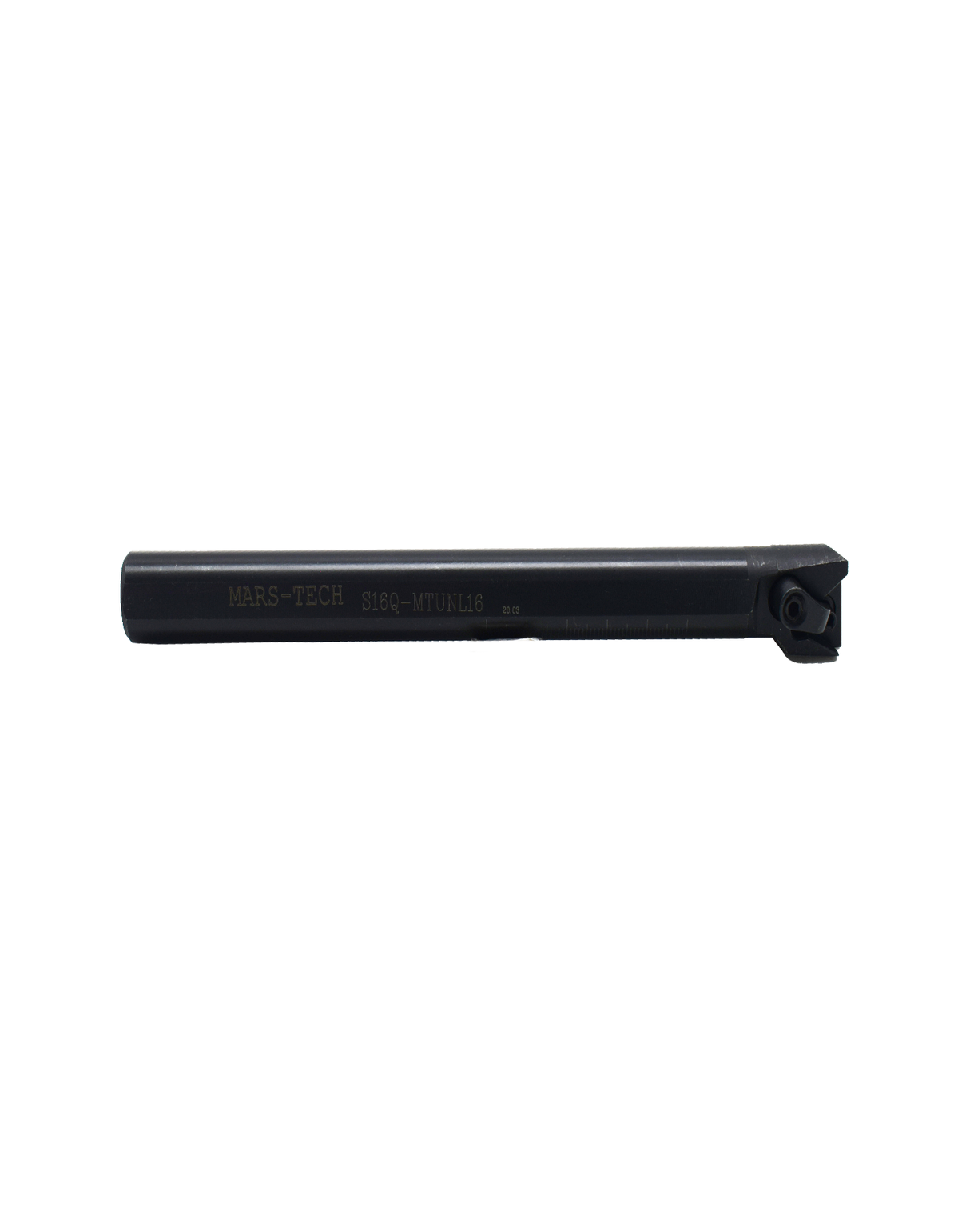 turning a boring bar with a 16 angle