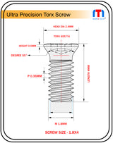 1.8mm screw