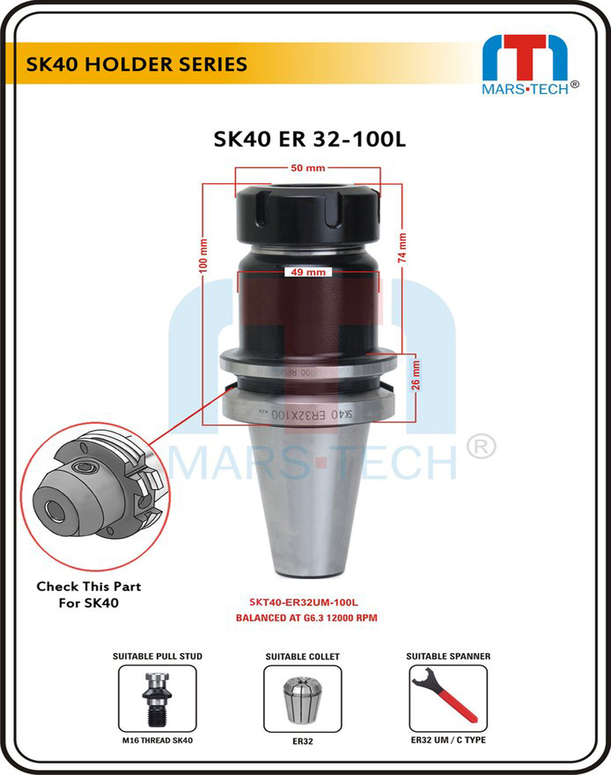 CNC ER32 Holder