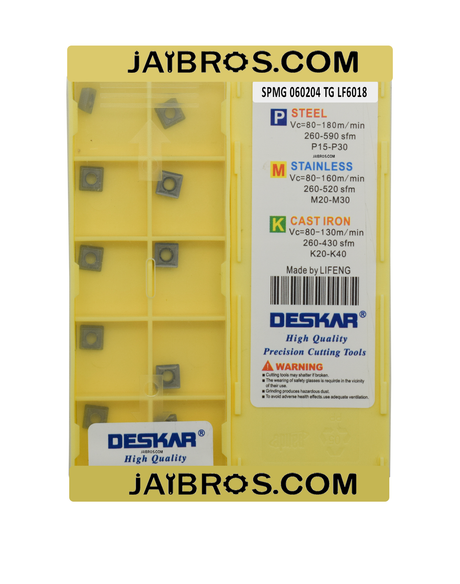 Deskar SPMG LF6018 pack of 10 drilling inserts shop now