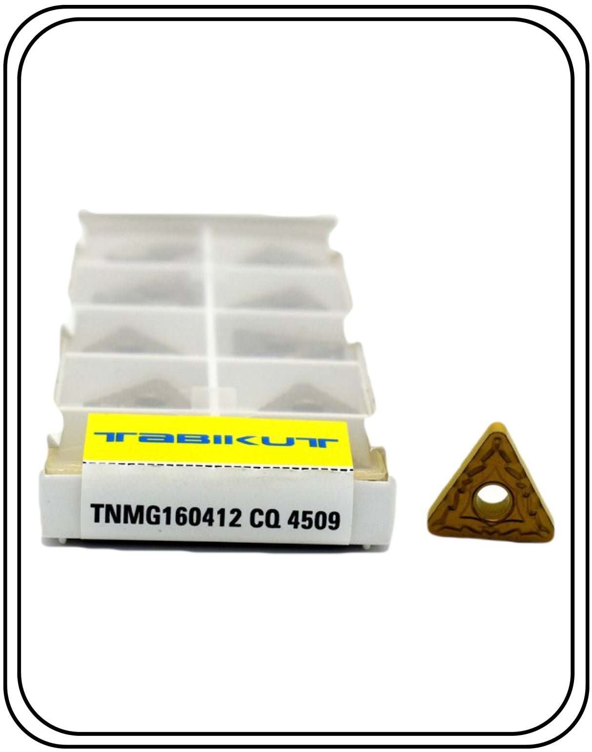 High-strength TNMG CQ4509 inserts