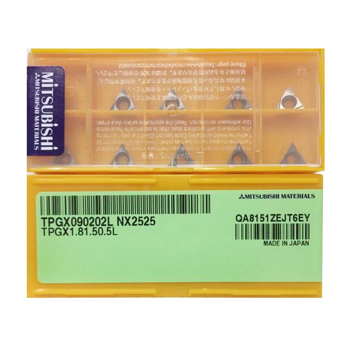 Buy Mitsubishi TPGX CNC Inserts – 10 Pieces Online – Jaibros