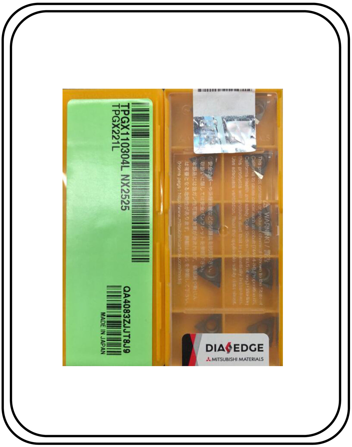 NX2525 insert
