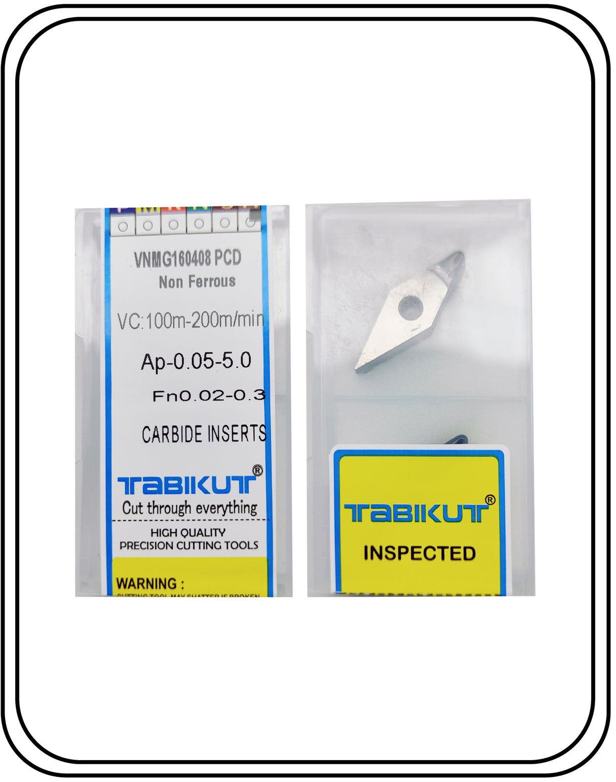 Tabikut VNMG insert