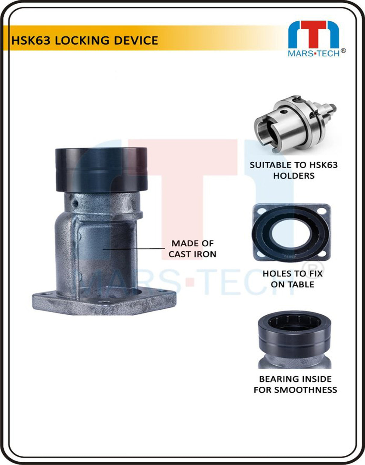 HSK63 tool holder	
